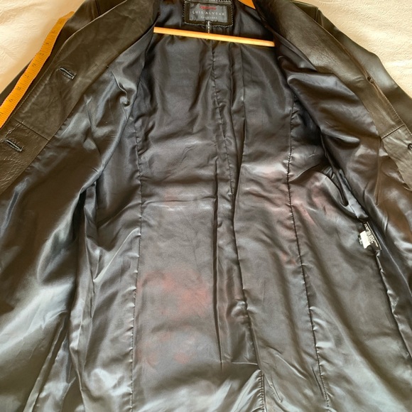 Options by Luis Alvear Barcelona Leather Jacket - Picture 11 of 13